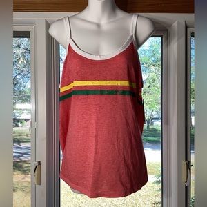 No Boundaries Rock N Red Cami Tank Juniors XL